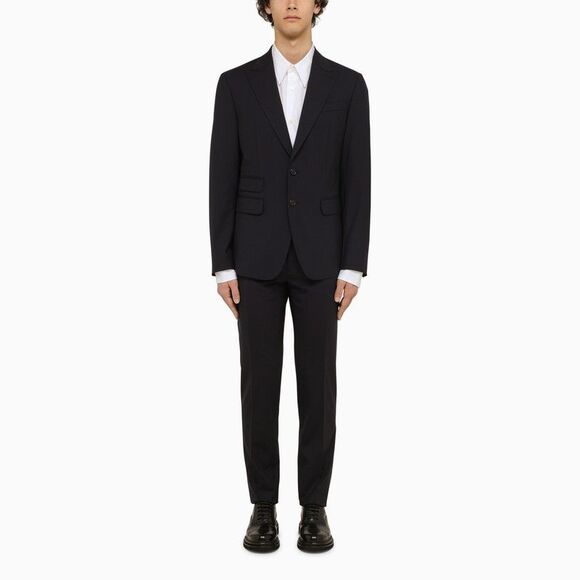 Dsquared² Black Wool Single Breasted 2 Piece LONDON Suit main image 0